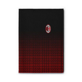 Обложка для автодокументов с принтом AC MILAN в городе Новоалтайск, натуральная кожа |  размер 19,9*13 см; внутри 4 больших “конверта” для документов и один маленький отдел — туда идеально встанут права | ac milan | fc | fc milan | football | milan | soccer | белый | клуб | красный | милан | спорт | спортивные | фк | футбол | цвет.логотип | черный | эмблема