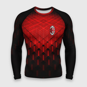 Мужской рашгард 3D с принтом AC MILAN в городе Новоалтайск,  |  | ac milan | fc | fc milan | football | milan | soccer | белый | клуб | красный | милан | спорт | спортивные | фк | футбол | цвет.логотип | черный | эмблема