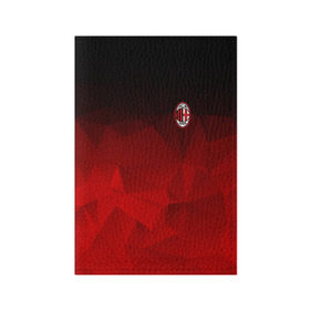 Обложка для паспорта матовая кожа с принтом AC MILAN в городе Новоалтайск, натуральная матовая кожа | размер 19,3 х 13,7 см; прозрачные пластиковые крепления | ac milan | fc | fc milan | football | milan | soccer | белый | клуб | красный | милан | спорт | спортивные | фк | футбол | цвет.логотип | черный | эмблема