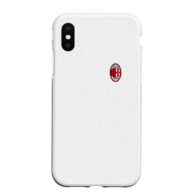 Чехол для iPhone XS Max матовый с принтом AC MILAN в городе Новоалтайск, Силикон | Область печати: задняя сторона чехла, без боковых панелей | ac milan | fc | fc milan | football | milan | soccer | белый | клуб | красный | милан | спорт | спортивные | фк | футбол | цвет.логотип | черный | эмблема