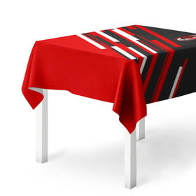 Скатерть 3D с принтом AC MILAN в городе Новоалтайск, 100% полиэстер (ткань не мнется и не растягивается) | Размер: 150*150 см | ac milan | fc | fc milan | football | milan | soccer | белый | клуб | красный | милан | спорт | спортивные | фк | футбол | цвет.логотип | черный | эмблема
