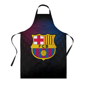 Фартук 3D с принтом FC Barca 2018 Original в городе Новоалтайск, 100% полиэстер | общий размер — 65 х 85 см, ширина нагрудника — 26 см, горловина — 53 см, длина завязок — 54 см, общий обхват в поясе — 173 см. Принт на завязках и на горловине наносится с двух сторон, на основной части фартука — только с внешней стороны | fc | fc barcelona | fcb | барселона | спорт | спортивные | фк | футбол | футбольный клуб