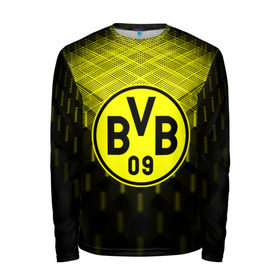 Мужской лонгслив 3D с принтом FC Borussia 2018 Original в городе Новоалтайск, 100% полиэстер | длинные рукава, круглый вырез горловины, полуприлегающий силуэт | Тематика изображения на принте: боруссия | дортмунд