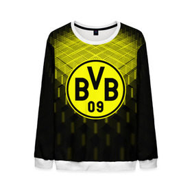 Мужской свитшот 3D с принтом FC Borussia 2018 Original в городе Новоалтайск, 100% полиэстер с мягким внутренним слоем | круглый вырез горловины, мягкая резинка на манжетах и поясе, свободная посадка по фигуре | Тематика изображения на принте: боруссия | дортмунд