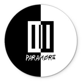 Коврик круглый с принтом Paramore в городе Новоалтайск, резина и полиэстер | круглая форма, изображение наносится на всю лицевую часть | paramore | альтернативный | группа | джош фарро | зак фарро | панк | панкрок | пара море | парамор | парамора | параморе | парморе | поп | поппанк | попрок | рок | тейлор йорк | хейли уильямс