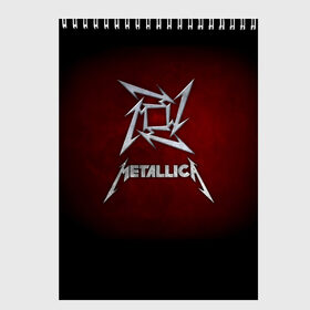 Скетчбук с принтом Metallica в городе Новоалтайск, 100% бумага
 | 48 листов, плотность листов — 100 г/м2, плотность картонной обложки — 250 г/м2. Листы скреплены сверху удобной пружинной спиралью | metallica | группа | джеймс хэтфилд | кирк хэмметт | ларс ульрих | метал | металика | металлика | миталика | музыка | роберт трухильо | рок | трэш | трэшметал | хард | хардрок | хеви | хевиметал