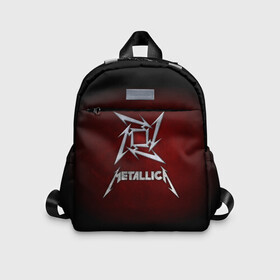 Детский рюкзак 3D с принтом Metallica в городе Новоалтайск, 100% полиэстер | лямки с регулируемой длиной, сверху петелька, чтобы рюкзак можно было повесить на вешалку. Основное отделение закрывается на молнию, как и внешний карман. Внутри дополнительный карман. По бокам два дополнительных кармашка | metallica | группа | джеймс хэтфилд | кирк хэмметт | ларс ульрих | метал | металика | металлика | миталика | музыка | роберт трухильо | рок | трэш | трэшметал | хард | хардрок | хеви | хевиметал