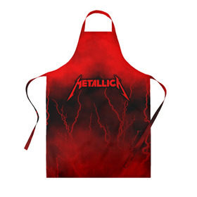 Фартук 3D с принтом Metallica в городе Новоалтайск, 100% полиэстер | общий размер — 65 х 85 см, ширина нагрудника — 26 см, горловина — 53 см, длина завязок — 54 см, общий обхват в поясе — 173 см. Принт на завязках и на горловине наносится с двух сторон, на основной части фартука — только с внешней стороны | metallica | группа | джеймс хэтфилд | кирк хэмметт | ларс ульрих | метал | металика | металлика | миталика | музыка | роберт трухильо | рок | трэш | трэшметал | хард | хардрок | хеви | хевиметал