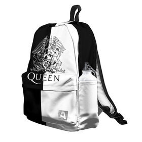 Рюкзак 3D с принтом Queen в городе Новоалтайск, 100% полиэстер | лямки с регулируемой длиной, сверху петелька, чтобы рюкзак можно было повесить на вешалку. Основное отделение закрывается на молнию, как и внешний карман. Внутри два дополнительных кармана, один из которых закрывается на молнию. По бокам два дополнительных кармашка | paul rodgers | queen | quen | брайан мэй | глэм | группа | джон дикон | квин | королева | куин | меркури | меркьюри | мэркури | поп | роджер тейлор | рок | фредди | фреди | хард | хардрок