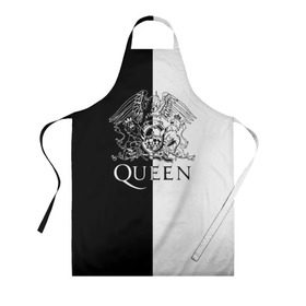 Фартук 3D с принтом Queen в городе Новоалтайск, 100% полиэстер | общий размер — 65 х 85 см, ширина нагрудника — 26 см, горловина — 53 см, длина завязок — 54 см, общий обхват в поясе — 173 см. Принт на завязках и на горловине наносится с двух сторон, на основной части фартука — только с внешней стороны | paul rodgers | queen | quen | брайан мэй | глэм | группа | джон дикон | квин | королева | куин | меркури | меркьюри | мэркури | поп | роджер тейлор | рок | фредди | фреди | хард | хардрок