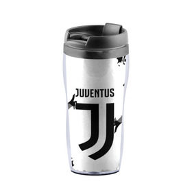 Термокружка-непроливайка с принтом Juventus 2018 Original в городе Новоалтайск, внутренняя часть — пищевой пластик, наружная часть — прозрачный пластик, между ними — полиграфическая вставка с рисунком | объем — 350 мл, герметичная крышка | fly emirates | juventus | ronaldo | клуб | линии | мода | модные | мяч | реал мадрид | спорт | спортивные | стиль | футбол | футбольный клуб | экстрим | эмблема | ювентус