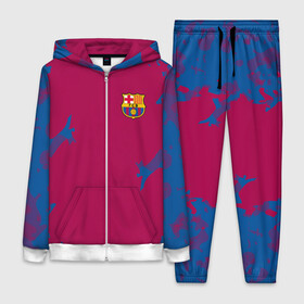 Женский костюм 3D с принтом FC Barca 2018 Original в городе Новоалтайск,  |  | fc | fc barcelona | fcb | fly emirates | ronaldo | абстракция | барселона | геометрия | зож | клуб | линии | месси | модные | мяч | реал мадрид | спорт | спортивные | тренды | футбол | футбольный клуб | эмблема