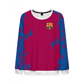 Мужской свитшот 3D с принтом FC Barca 2018 Original в городе Новоалтайск, 100% полиэстер с мягким внутренним слоем | круглый вырез горловины, мягкая резинка на манжетах и поясе, свободная посадка по фигуре | fc | fc barcelona | fcb | fly emirates | ronaldo | абстракция | барселона | геометрия | зож | клуб | линии | месси | модные | мяч | реал мадрид | спорт | спортивные | тренды | футбол | футбольный клуб | эмблема