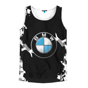 Мужская майка 3D с принтом BMW 2018 Creative в городе Новоалтайск, 100% полиэстер | круглая горловина, приталенный силуэт, длина до линии бедра. Пройма и горловина окантованы тонкой бейкой | Тематика изображения на принте: bmw | автомобильные | бмв | машины