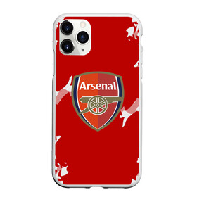 Чехол для iPhone 11 Pro матовый с принтом ARSENAL ORIGINAL в городе Новоалтайск, Силикон |  | fc |  fc arsenal | арсенал | спорт | спортивные | фк | футбол | футбольный клуб