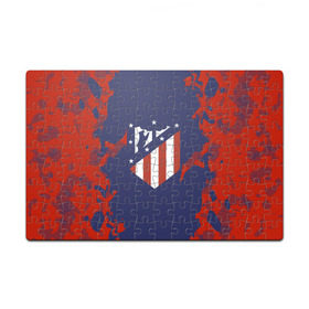 Пазл магнитный 126 элементов с принтом Atletico Madrid 2018 Original в городе Новоалтайск, полимерный материал с магнитным слоем | 126 деталей, размер изделия —  180*270 мм | Тематика изображения на принте: atletico madrid | fc | атлетико мадрид | спорт | спортивные | фк | футбол | футбольный клуб