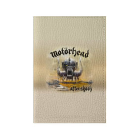 Обложка для паспорта матовая кожа с принтом Motrhead, aftershock в городе Новоалтайск, натуральная матовая кожа | размер 19,3 х 13,7 см; прозрачные пластиковые крепления | Тематика изображения на принте: larry wallis | lucas fox | motorhead | motrhead | группа | кэмпбелл | лемми | метал | микки ди | мотор хед | моторхед | рок | тейлор | фил | хард | хардрок | хеви | хевиметал