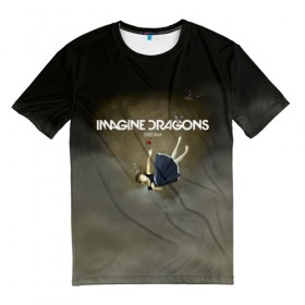 Мужская футболка 3D с принтом Imagine Dragons Dream в городе Новоалтайск, 100% полиэфир | прямой крой, круглый вырез горловины, длина до линии бедер | альтернативный | американская | группа | драгонс | имеджин | инди | индирок | поп | рок | электроник
