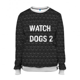 Женский свитшот 3D с принтом Watch Dogs 2 в городе Новоалтайск, 100% полиэстер с мягким внутренним слоем | круглый вырез горловины, мягкая резинка на манжетах и поясе, свободная посадка по фигуре | wath dogs 2