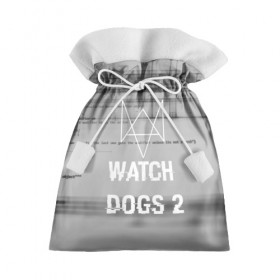 Подарочный 3D мешок с принтом Wath dogs 2 collection в городе Новоалтайск, 100% полиэстер | Размер: 29*39 см | Тематика изображения на принте: game | wath dogs 2 | город | девушка | дрон | игры | компьютеры | пистолет | телефон | технологии | хакер
