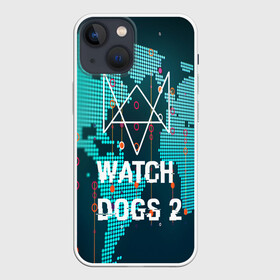Чехол для iPhone 13 mini с принтом Watch Dogs 2 NETWORK HACK в городе Новоалтайск,  |  | game | wath dogs 2 | город | девушка | дрон | игры | компьютеры | пистолет | телефон | технологии | хакер