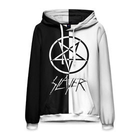 Мужская толстовка 3D с принтом Slayer в городе Новоалтайск, 100% полиэстер | двухслойный капюшон со шнурком для регулировки, мягкие манжеты на рукавах и по низу толстовки, спереди карман-кенгуру с мягким внутренним слоем. | slayer | группа | гэри холт | керри кинг | метал | музыка | пентаграмма | песни | пол бостаф | рок | слаер | слайер | слеар | слеер | слейр | слеяр | том арайа | трэш | тяжелый | хеви