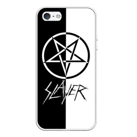 Чехол для iPhone 5/5S матовый с принтом Slayer в городе Новоалтайск, Силикон | Область печати: задняя сторона чехла, без боковых панелей | slayer | группа | гэри холт | керри кинг | метал | музыка | пентаграмма | песни | пол бостаф | рок | слаер | слайер | слеар | слеер | слейр | слеяр | том арайа | трэш | тяжелый | хеви