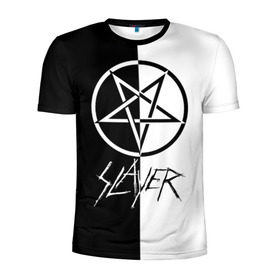 Мужская футболка 3D спортивная с принтом Slayer в городе Новоалтайск, 100% полиэстер с улучшенными характеристиками | приталенный силуэт, круглая горловина, широкие плечи, сужается к линии бедра | slayer | группа | гэри холт | керри кинг | метал | музыка | пентаграмма | песни | пол бостаф | рок | слаер | слайер | слеар | слеер | слейр | слеяр | том арайа | трэш | тяжелый | хеви