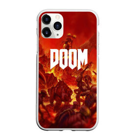 Чехол для iPhone 11 Pro Max матовый с принтом DOOM в городе Новоалтайск, Силикон |  | art | doom | game | возвращение | дум | игра | легенда | шутер