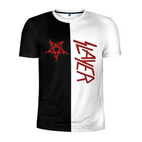 Мужская футболка 3D спортивная с принтом Slayer в городе Новоалтайск, 100% полиэстер с улучшенными характеристиками | приталенный силуэт, круглая горловина, широкие плечи, сужается к линии бедра | slayer | группа | гэри холт | керри кинг | метал | музыка | пентаграмма | песни | пол бостаф | рок | слаер | слайер | слеар | слеер | слейр | слеяр | том арайа | трэш | тяжелый | хеви