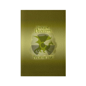 Обложка для паспорта матовая кожа с принтом Imagine Dragons, Radioactive в городе Новоалтайск, натуральная матовая кожа | размер 19,3 х 13,7 см; прозрачные пластиковые крепления | альтернативный | американская | группа | драгонс | имеджин | инди | индирок | поп | рок | электроник