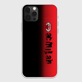 Чехол для iPhone 12 Pro с принтом AC MILAN в городе Новоалтайск, силикон | область печати: задняя сторона чехла, без боковых панелей | ac milan | fc | fc milan | football | milan | soccer | белый | клуб | красный | милан | спорт | спортивные | фк | футбол | цвет.логотип | черный | эмблема