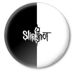 Значок с принтом Slipknot в городе Новоалтайск,  металл | круглая форма, металлическая застежка в виде булавки | slipknot | альтернативный | грув | кори тейлор | крис фен | метал | музыка | ню | рок | слайпкнот | слипкнот | слипнот