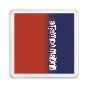 Магнит 55*55 с принтом Atletico Madrid 2018 Original в городе Новоалтайск, Пластик | Размер: 65*65 мм; Размер печати: 55*55 мм | атлетико мадрид | эмблема