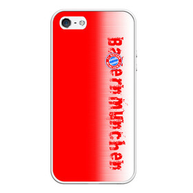 Чехол для iPhone 5/5S матовый с принтом FC Bayern 2018 Original в городе Новоалтайск, Силикон | Область печати: задняя сторона чехла, без боковых панелей | bayern | fly fc | бавария | спорт | футбольный клуб