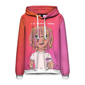 Мужская толстовка 3D с принтом Lil Pump Boss в городе Новоалтайск, 100% полиэстер | двухслойный капюшон со шнурком для регулировки, мягкие манжеты на рукавах и по низу толстовки, спереди карман-кенгуру с мягким внутренним слоем. | hip hop | hiphop | lil pump | mc | rap | газзи гарсия | зачитал | клауд | клауд рэп | лил памп | лили | мс | памп | реп | репер | речитатив | рэп | рэпер | трэп | хип | хип хоп | хипхоп | хоп