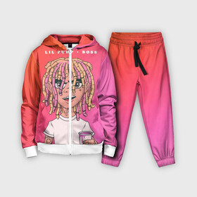 Детский костюм 3D с принтом Lil Pump Boss в городе Новоалтайск,  |  | hip hop | hiphop | lil pump | mc | rap | газзи гарсия | зачитал | клауд | клауд рэп | лил памп | лили | мс | памп | реп | репер | речитатив | рэп | рэпер | трэп | хип | хип хоп | хипхоп | хоп