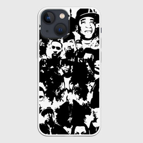 Чехол для iPhone 13 mini с принтом ЛЕГЕНДЫ РЕПА в городе Новоалтайск,  |  | Тематика изображения на принте: dr.dre.2pac | eminem | rap | xzibit | легенды репа | реп | реперы | эминем
