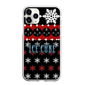 Чехол для iPhone 11 Pro матовый с принтом Праздничный Ice Cube в городе Новоалтайск, Силикон |  | hip hop | hiphop | ice cube | mc | n.w.a | rap | айс | джексон | западное по | знак | красный | куб | кубе | кубик льда | кьюб | мс | надпись | новогодний | новый год | о ши | оши | праздник | реп | репер | речитатив | рождество
