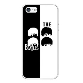 Чехол для iPhone 5/5S матовый с принтом The Beatles в городе Новоалтайск, Силикон | Область печати: задняя сторона чехла, без боковых панелей | beatles | the beatles | бителз | бителс | битлз | битлс | битлы | группа | джон леннон | джордж харрисон | жуки | зе | ливерпульская четвёрка | мерсибит | пол маккартни | поп | ринго старр | рок