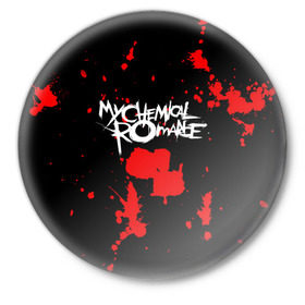 Значок с принтом My Chemical Romance в городе Новоалтайск,  металл | круглая форма, металлическая застежка в виде булавки | Тематика изображения на принте: gerard way | mcr | my chemical romance | альтернативный | группа | джерард уэй | май кемикал романс | мкр | мой химический роман | мхр | мцр | панк | поп | поппанк | рок | рэй торо