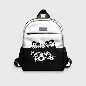 Детский рюкзак 3D с принтом My Chemical Romance в городе Новоалтайск, 100% полиэстер | лямки с регулируемой длиной, сверху петелька, чтобы рюкзак можно было повесить на вешалку. Основное отделение закрывается на молнию, как и внешний карман. Внутри дополнительный карман. По бокам два дополнительных кармашка | Тематика изображения на принте: gerard way | mcr | my chemical romance | альтернативный | группа | джерард уэй | май кемикал романс | мкр | мой химический роман | мхр | мцр | панк | поп | поппанк | рок | рэй торо