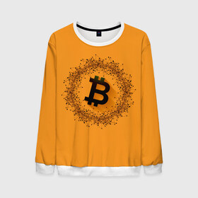 Мужской свитшот 3D с принтом BTC в городе Новоалтайск, 100% полиэстер с мягким внутренним слоем | круглый вырез горловины, мягкая резинка на манжетах и поясе, свободная посадка по фигуре | bitcoin | btc | crypto | биткоин | валюта | деньги | криптовалюта | цифровое золото