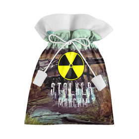 Подарочный 3D мешок с принтом S.T.A.L.K.E.R МАКСИМ в городе Новоалтайск, 100% полиэстер | Размер: 29*39 см | 35mm | s.t.a.l.k.e.r. | snork | stalker | арт | игра | максим | мутант | пейзаж | портрет | снорк | сталкер | трактор