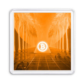 Магнит 55*55 с принтом BITCOIN в городе Новоалтайск, Пластик | Размер: 65*65 мм; Размер печати: 55*55 мм | Тематика изображения на принте: bitcoin | btc | coin | crypto | ethereum | money | orange | биткоин | валюта | деньги | известные | криптовалюта | логотип | монета | надписи.cash | оранжевый | цвет | цифровое золото | эфир