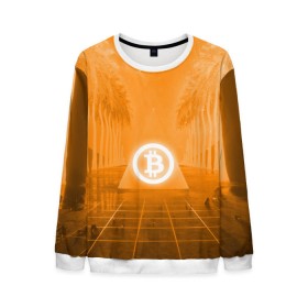 Мужской свитшот 3D с принтом BITCOIN в городе Новоалтайск, 100% полиэстер с мягким внутренним слоем | круглый вырез горловины, мягкая резинка на манжетах и поясе, свободная посадка по фигуре | bitcoin | btc | coin | crypto | ethereum | money | orange | биткоин | валюта | деньги | известные | криптовалюта | логотип | монета | надписи.cash | оранжевый | цвет | цифровое золото | эфир