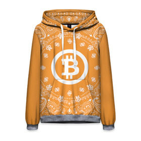 Мужская толстовка 3D с принтом BITCOIN в городе Новоалтайск, 100% полиэстер | двухслойный капюшон со шнурком для регулировки, мягкие манжеты на рукавах и по низу толстовки, спереди карман-кенгуру с мягким внутренним слоем. | bitcoin | btc | coin | crypto | ethereum | money | orange | биткоин | валюта | деньги | известные | криптовалюта | логотип | монета | надписи.cash | оранжевый | цвет | цифровое золото | эфир