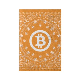 Обложка для паспорта матовая кожа с принтом BITCOIN в городе Новоалтайск, натуральная матовая кожа | размер 19,3 х 13,7 см; прозрачные пластиковые крепления | Тематика изображения на принте: bitcoin | btc | coin | crypto | ethereum | money | orange | биткоин | валюта | деньги | известные | криптовалюта | логотип | монета | надписи.cash | оранжевый | цвет | цифровое золото | эфир