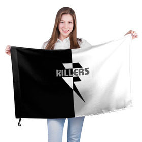 Флаг 3D с принтом The Killers в городе Новоалтайск, 100% полиэстер | плотность ткани — 95 г/м2, размер — 67 х 109 см. Принт наносится с одной стороны | kilers | killers | the | the killers | альтернативная | брэндон флауэрс | группа | дэйв кенинг | зе | зэ | килер | килерс | марк стормер | рок | ронни вануччи мл