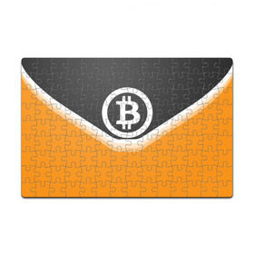 Пазл магнитный 126 элементов с принтом BITCOIN UNIFORM в городе Новоалтайск, полимерный материал с магнитным слоем | 126 деталей, размер изделия —  180*270 мм | bitcoin | btc | coin | crypto | ethereum | money | orange | биткоин | валюта | деньги | известные | криптовалюта | логотип | монета | надписи.cash | оранжевый | цвет | цифровое золото | эфир